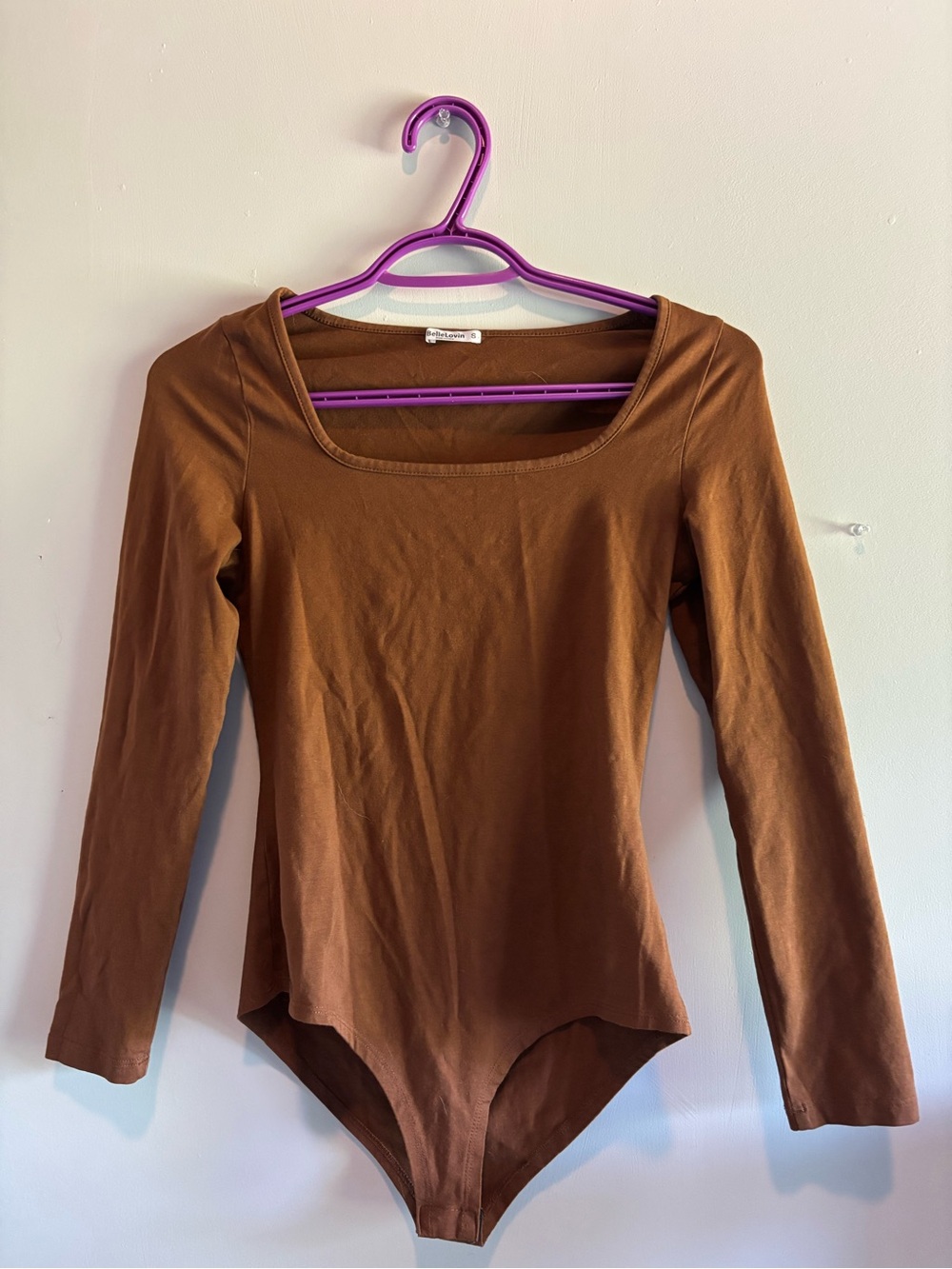 Brown Belle Lovin Body Suit